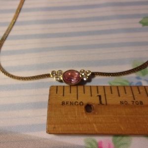 Avon Jewelry - Avon Pink Gold Tone Necklace 19" L Avon Jewelry - Avon Pink Gold Tone Necklace 19" L